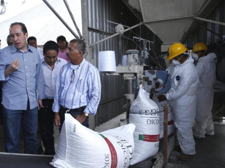 Meade Kuribreña visita centro Diconsa que abastece regiones de Oaxaca Meade Kuribreña visita centro Diconsa que abastece regiones de Oaxaca