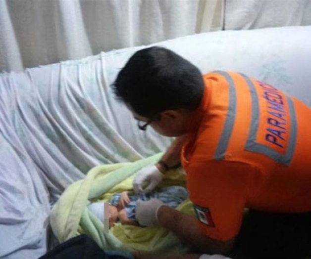Abandonan a bebé recién nacido en Naucalpan