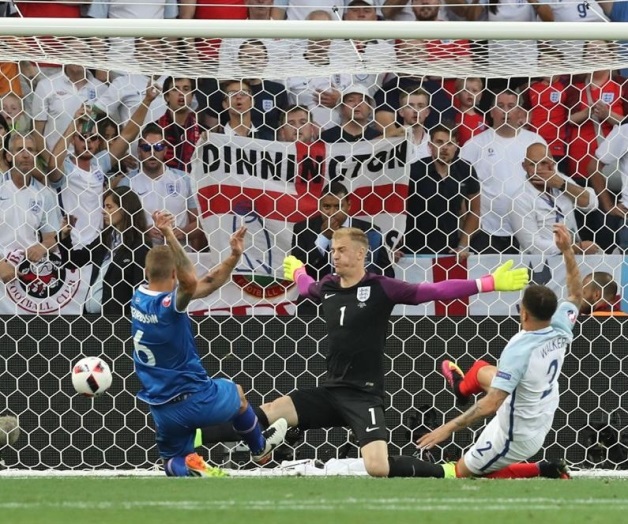 INGLESES FUERA DE LA EUROCOPA; Islandia derrota a una ineficiente Inglaterra