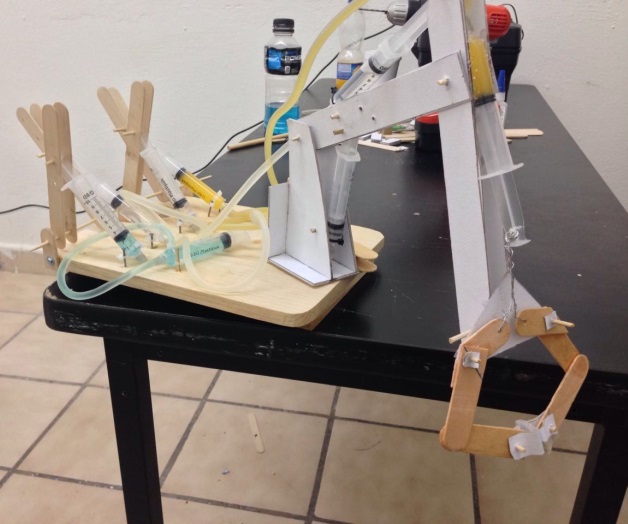 Presentan proyectode ‘Brazo Hidráulico’