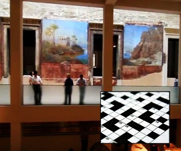 Anciana de 91 años confunde obra de arte con un crucigrama común