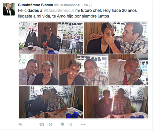 Hijo de Cuauhtémoc Blanco destapa preferencias sexuales