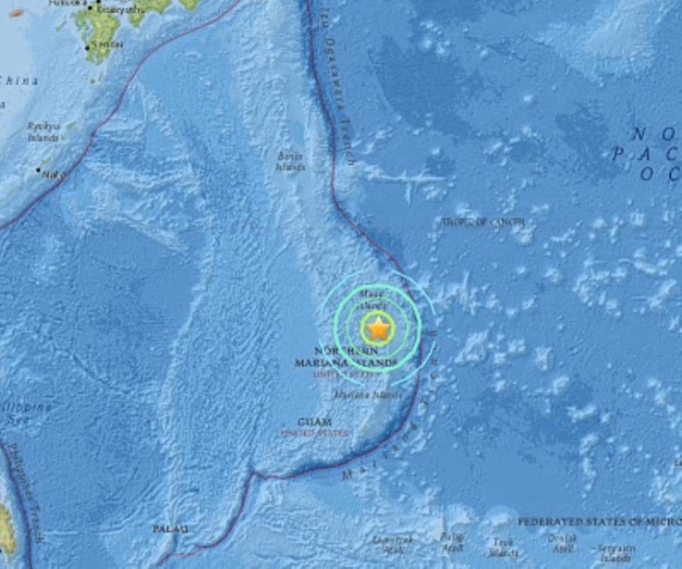 Terremoto de 7.7 grados sacudió Océano Pacífico