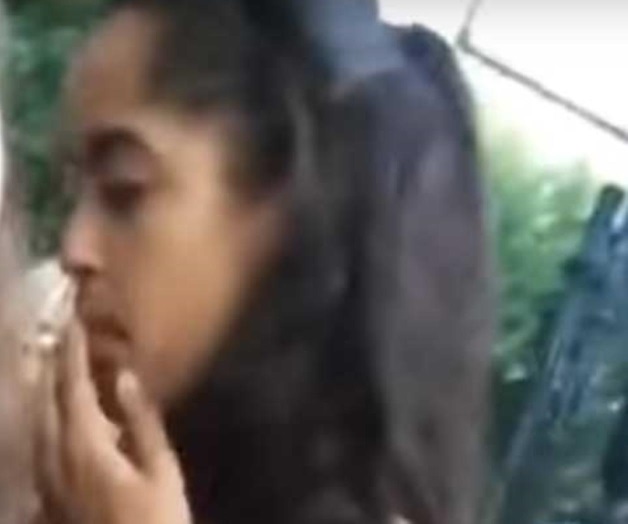 Captan a hija de Obamafumando... MARIGUANA (VIDEO)