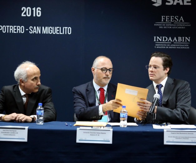 Vende el gobierno dos ingenios en 3,398 mdp