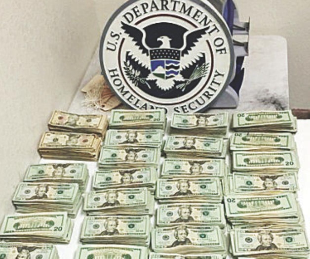Decomisa CBP drogas y dinero