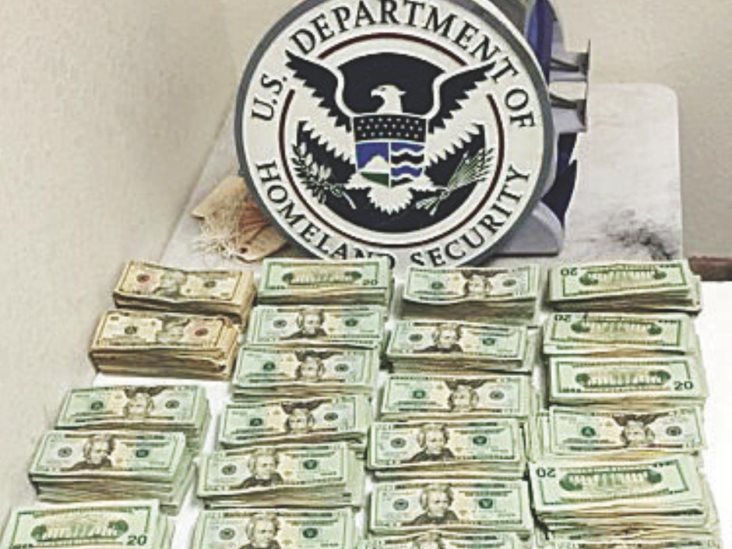 Decomisa CBP drogas y dinero Decomisa CBP drogas y dinero