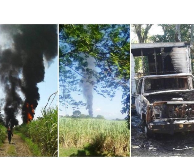 Explota ducto de Pemex en Veracruz; no hay lesionados