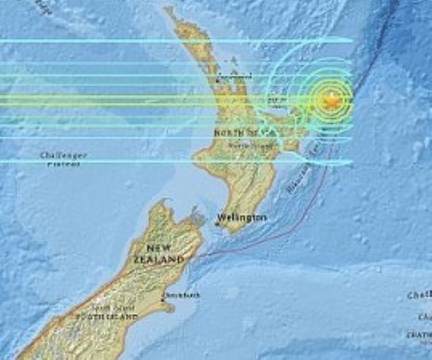 Un terremoto de magnitud 7,1 sacude el norte de Nueva Zelanda
