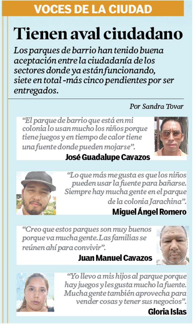 Dan vida a colonias con nuevas plazas. ‘Pegan’ los Parques de Barrio