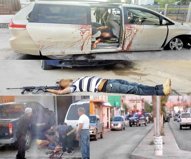 Ciudadanos bajo fuego; Ahora en Matamoros: 2 muertos y 3 inocentes heridos