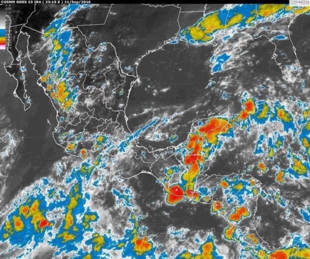 Frente frío número 1 próximo a Tamaulipas