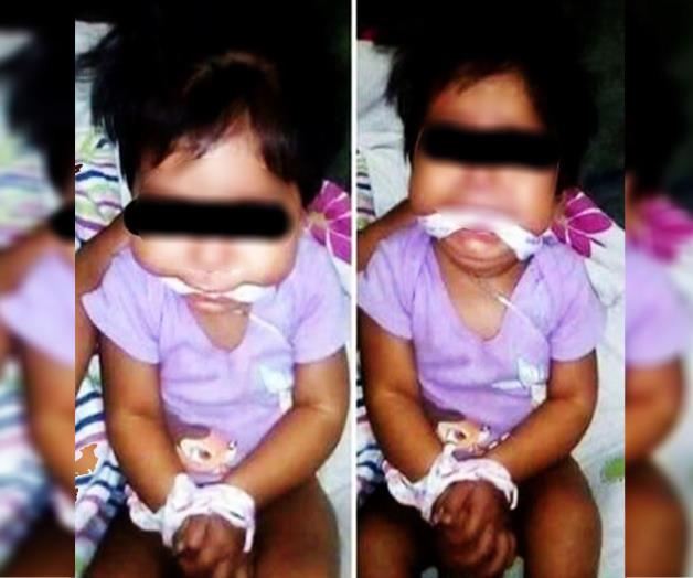 “Nana” publica foto de bebé maniatada y amordazada en Coahuila