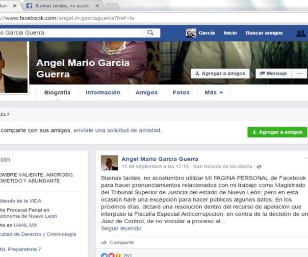 Se defiende Magistrado del caso de exgobernador Medina Se defiende Magistrado del caso de exgobernador Medina