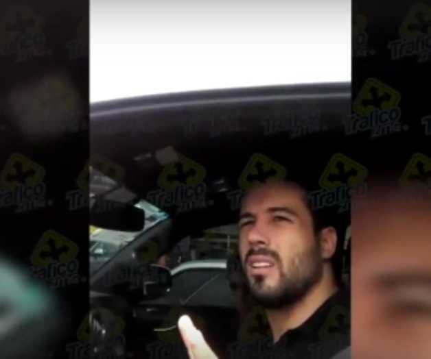 VIDEO: Hermano de El Canelo Álvarez presume sus influencias para tratar de evitar multa de tránsito