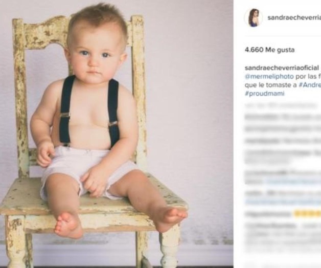 Sandra Echeverría y Leonardo de Lozanne comparten fotos de su bebé