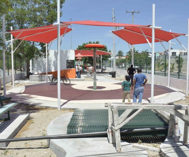 Dejan pendiente un parque de barrio