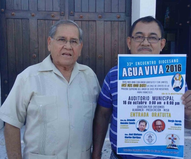 Invitan católicos a encuentro ‘Agua Viva’