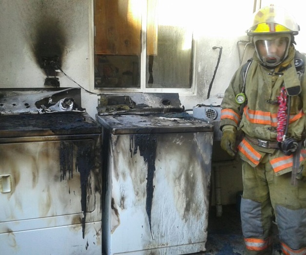 Consume incendio lavadora y secadora