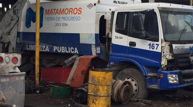 Rentan diez camiones recolectores costosos. Ayuntamiento de Ciudad Madero pagará 16.8 mdp anuales