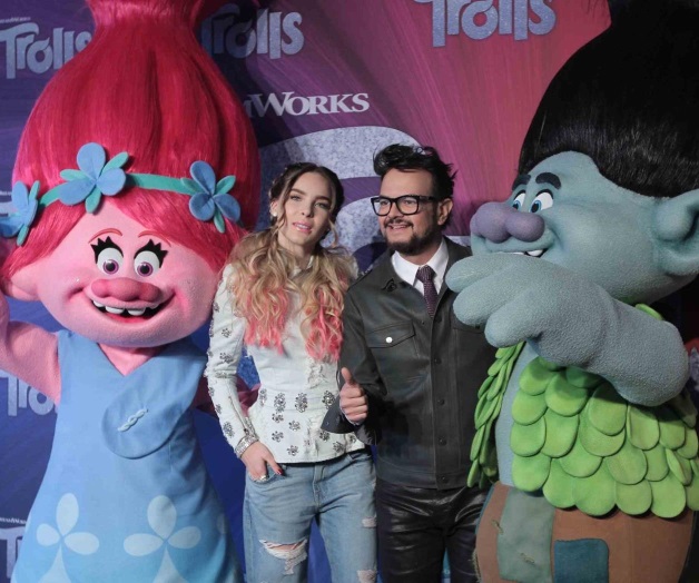 Felices, Belinda y Aleks Syntek de dar sus voces a los Trolls Felices, Belinda y Aleks Syntek de dar sus voces a los Trolls