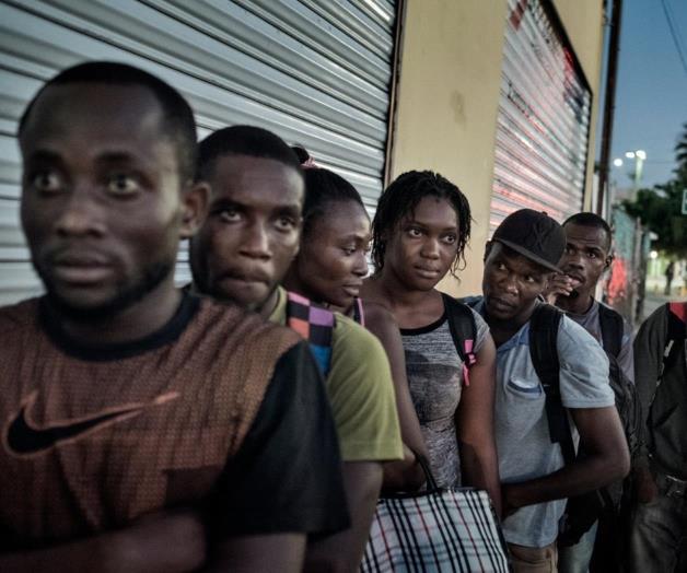 La mayoría de haitianos que llega a la frontera norte son hombres