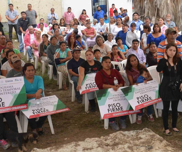 Inician el plande Piso Firme Inician el plande Piso Firme