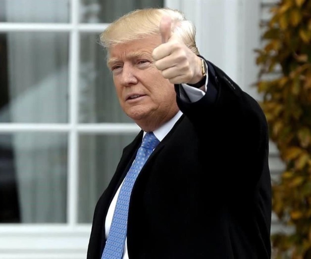 Crece 9 puntos popularidad de Trump