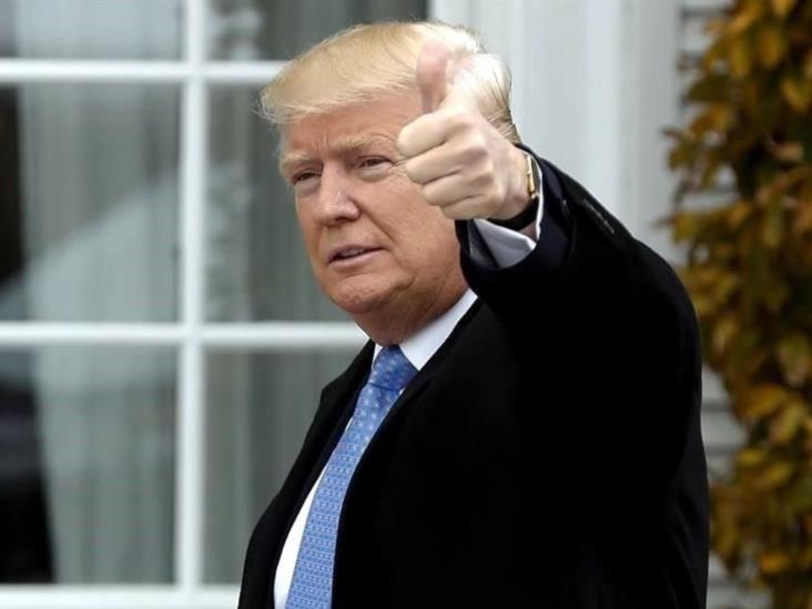 Crece 9 puntos popularidad de Trump Crece 9 puntos popularidad de Trump