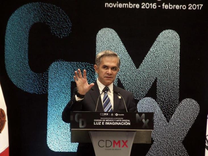 Desea Mancera suerte a gobernadores perredistas Desea Mancera suerte a gobernadores perredistas