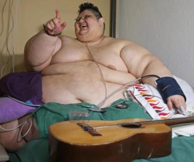 El hombre más obeso del mundo pesa más de lo que creía