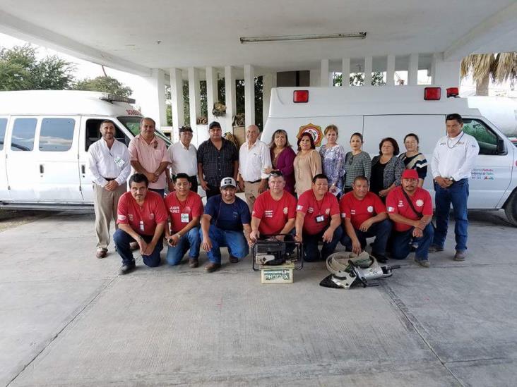 Rehabilitan las unidades de Protección Civil y Bomberos Rehabilitan las unidades de Protección Civil y Bomberos