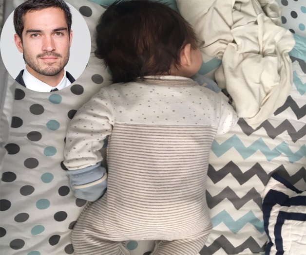 Poncho Herrera llena de ternura las redes con foto de su bebé Poncho Herrera llena de ternura las redes con foto de su bebé