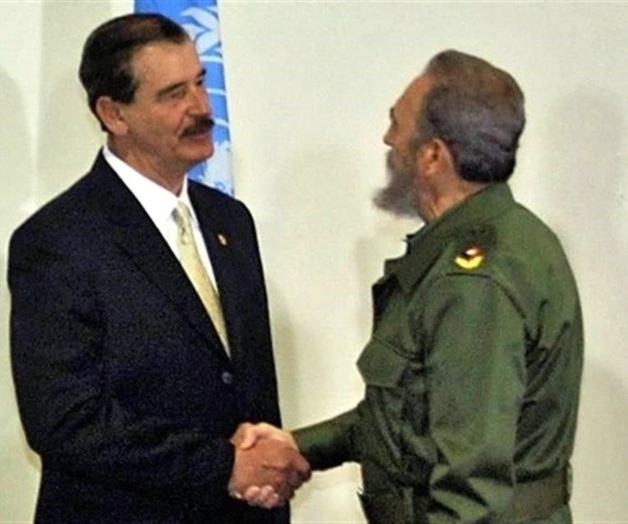 El ex Presidente Fox Recuerda el Comes y te vas a Fidel El ex Presidente Fox Recuerda el Comes y te vas a Fidel