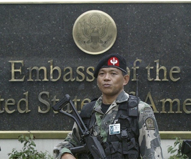 Autoridades Filipinas desarman bomba en Embajada EU