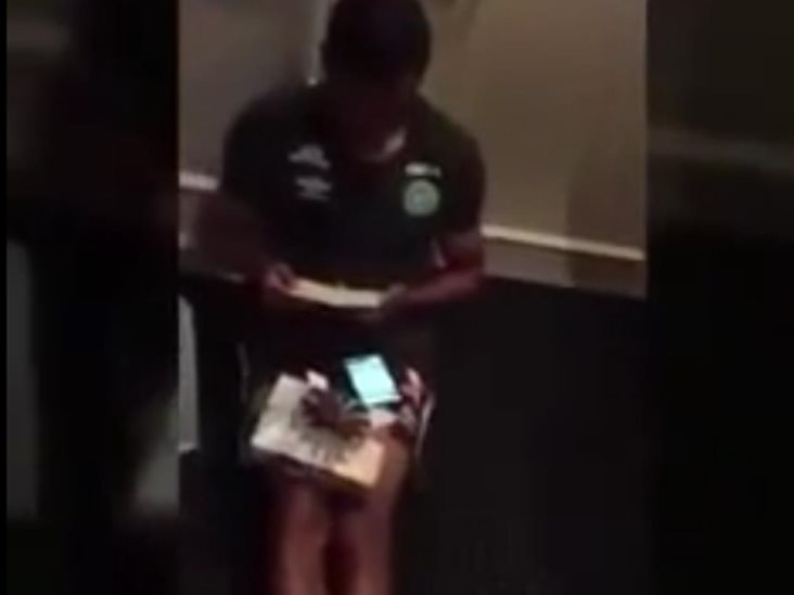 Jugador del Chapecoense se enteró que sería padre antes del accidente (VIDEO) Jugador del Chapecoense se enteró que sería padre antes del accidente (VIDEO)