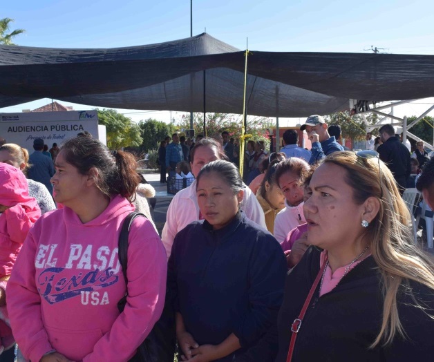 Exigen igual cobro de agua Exigen igual cobro de agua