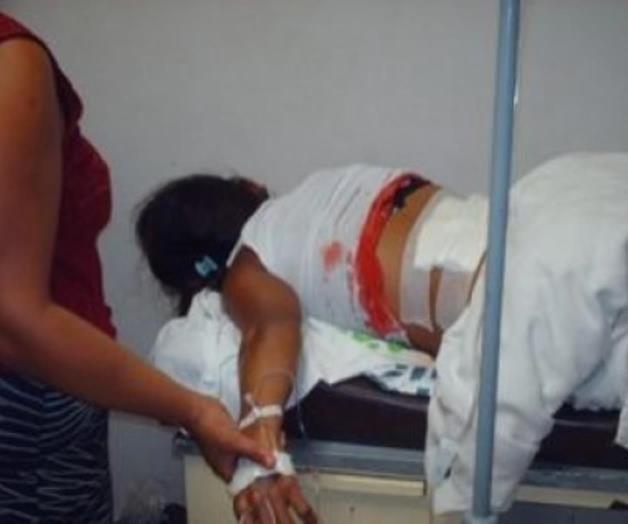 Otra mujer abusada y empalada