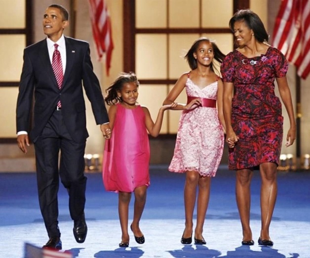 Malia y Sasha Obama; ocho años de evolución