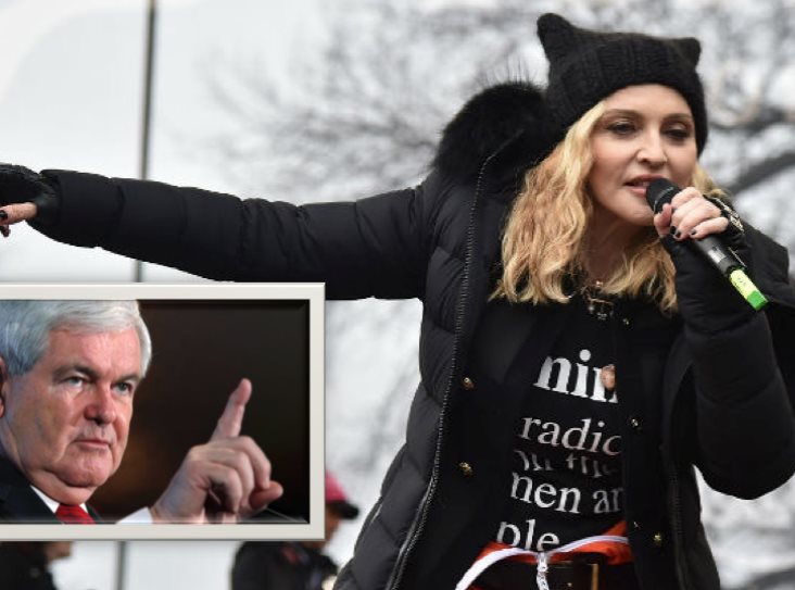 Quieren detener a Madonna por discurso contra Trump Quieren detener a Madonna por discurso contra Trump