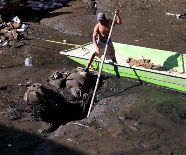 Se seca embarcadero de Xochimilco Se seca embarcadero de Xochimilco