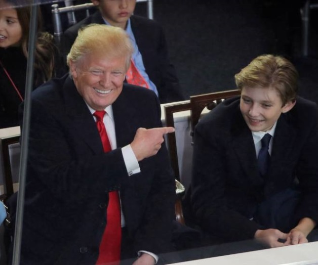 La Casa Blanca pide respeto para Barron, el hijo menor de Trump