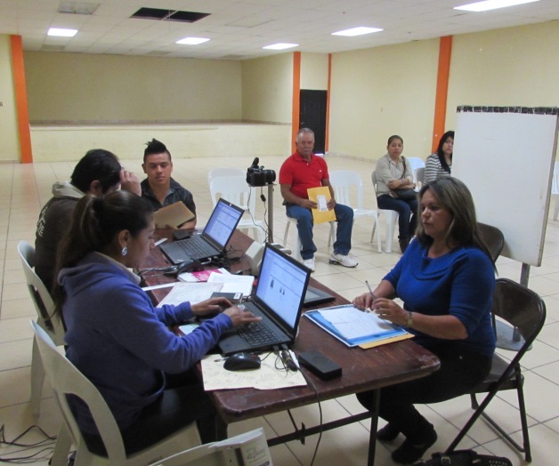 Instalan módulo del INE en Díaz Ordaz