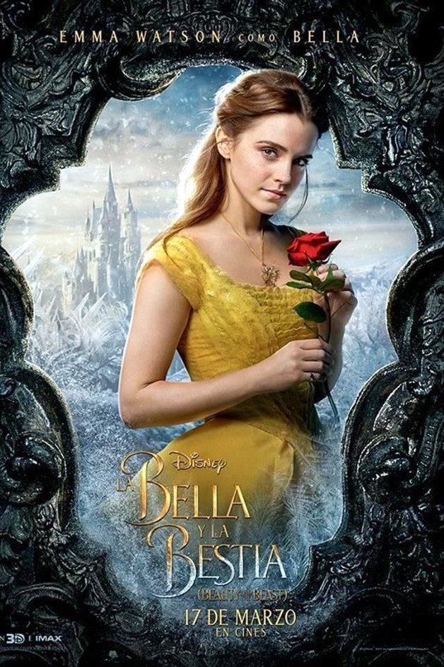 Publican pósters de La Bella y la Bestia