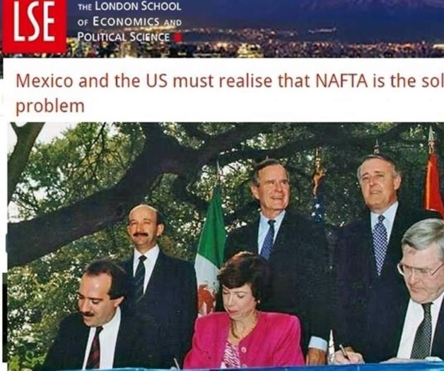 Sale Salinas de Gortari en defensa del TLC