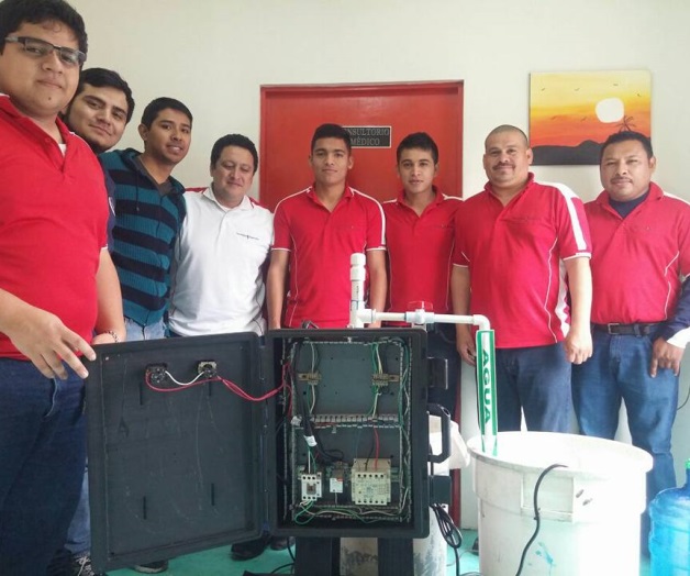 Crean un prototipo de reciclaje de agua Crean un prototipo de reciclaje de agua