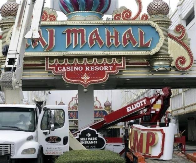 Retiran nombre de Donald Trump de casino Taj Mahal