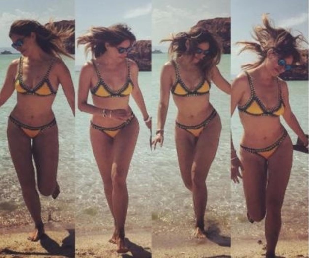 Galilea Montijo luce cuerpazo en bikini a sus 43 años