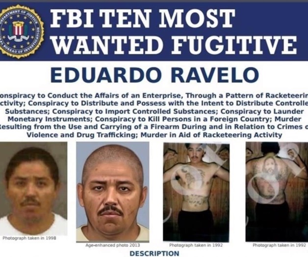 Emite FBI campaña de captura contra fugitivo mexicano