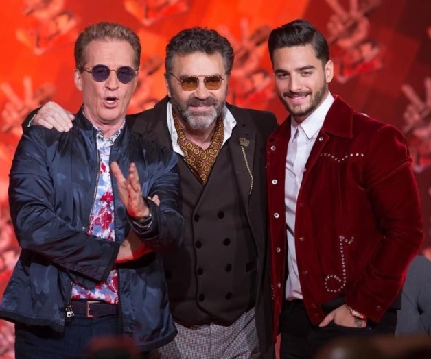 Maluma, Mijares y Emmanuel en La Voz Kids México Maluma, Mijares y Emmanuel en La Voz Kids México